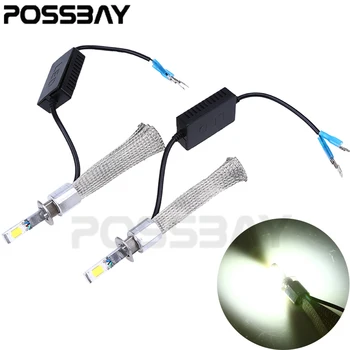 

POSSBAY Car Headlight Bulbs Fog Light 6500K 9006 HB4 880 881 H11 H9 9004 9007 9005 H7 H3 High Power White Light Car Accessories