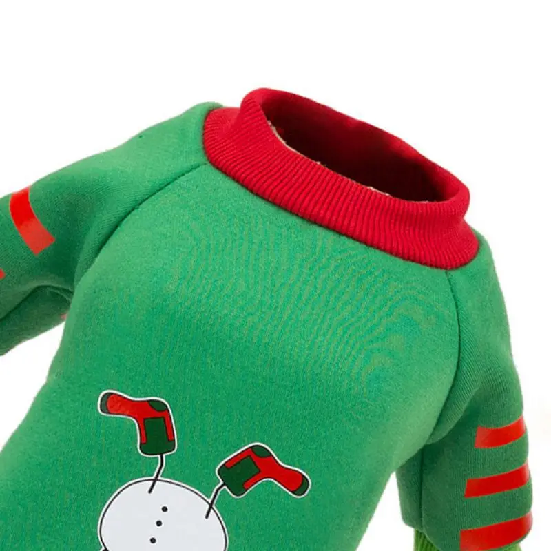 Autumn Winter Warm Pet Dog Clothes Sweatshirt Jacket Coat Puppy Christmas Clothing Hoodie for Small Medium Dogs Yorkshire Outfit