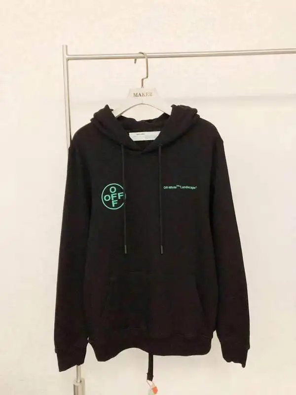 OFF-WHITE Толстовка с принтом со стрелками и надписью