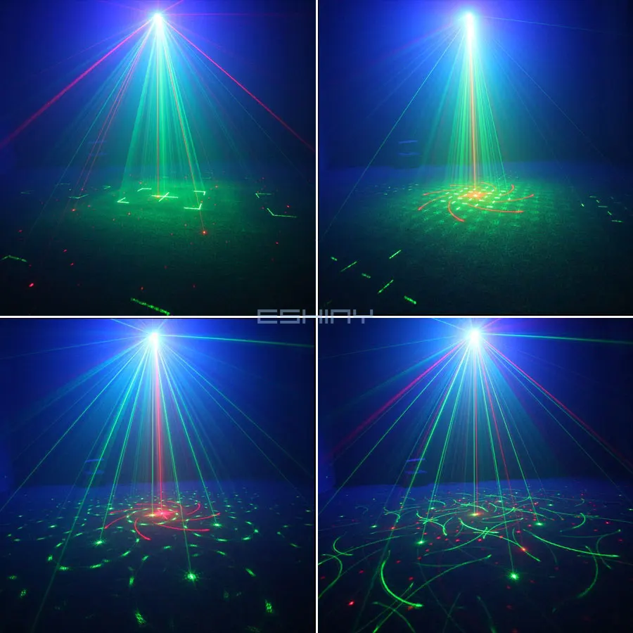 Acheter 120 modèles Laser scène lumière RGB LED USB projecteur fête KTV DJ  Disco lampe noël nouvel an fête lumières (commande vocale + télécommande)