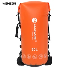 30л водонепроницаемый Дайвинг рафтинг сухие сумки хранения плавание сухой мешок с ПВХ Герметичный для треккинга портативный рюкзак
