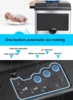 【Water Dispenser Ice Maker 2-in-1】Our countertop ice maker can make 48lb ice cubes daily, making ice as fast as 6-10 minutes 4