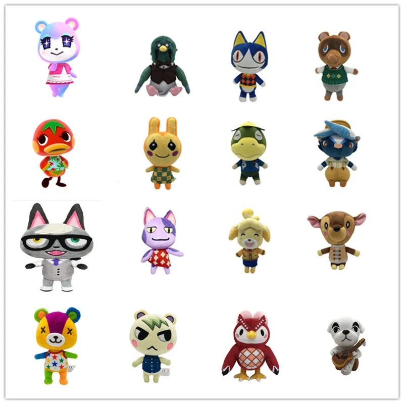 

2020 Animal Crossing Plush toy New Horizons Game Animal Crossing Amiibo marshal Plush toy Doll Gifts for children NFC Plush toy