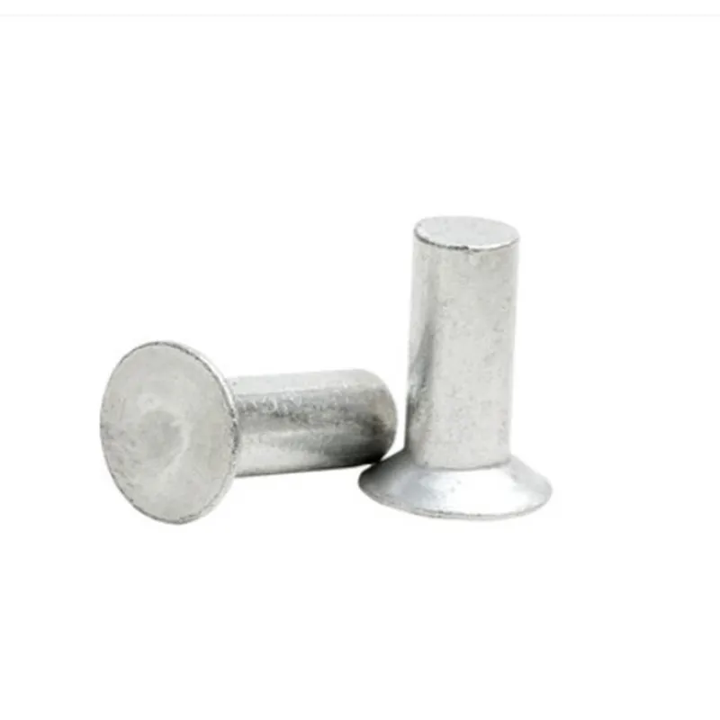 Rivets and Fasteners Rivets and Screws M2 M2.5 M3 M4 M5 M6 Aluminum Countersunk Head Rivets 20pcs-100pcs GB869