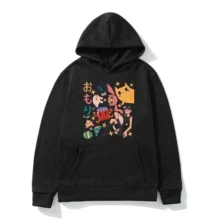 

Omori Print Men's Hoodie Anime Tokyo Omocat Boy Omori Game Fujino Omori Aubrey Hestia Family Bell Kelsey Fantasy Hero Sweatshirt