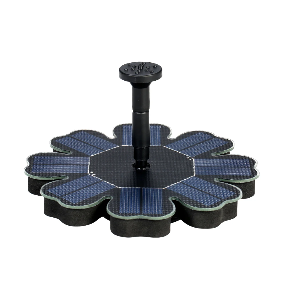 Description Picture 5 of itemSolar Powered Fountain 8V 1.6W Solar Panel Water Floating Fountain Garden Decoration Water Pump for Bird Bath Pond pool