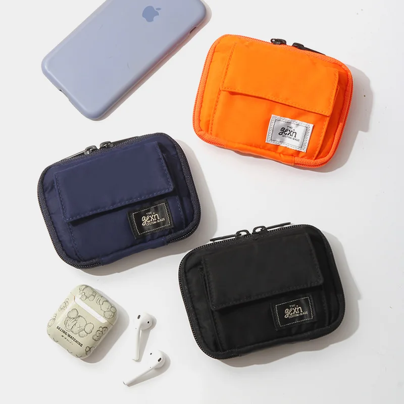 Small Purse Wallet Couple Tide-Card Zipper Korean Card-Holder Womens And Short Youth