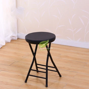 

38%Multiple Colour Household Chair Concise Table High Round Bench Camp Stool Small The Bench Simple and Easy Portable Backrest
