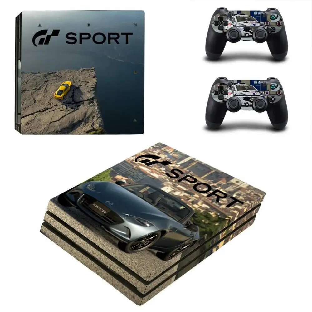YSP4P-1731 PS4 Pro GT Sport sticker s PS 4 Play station 4 Pro виниловые наклейки для playstation 4 Pro консоли и контроллера - Цвет: YSP4P-1731