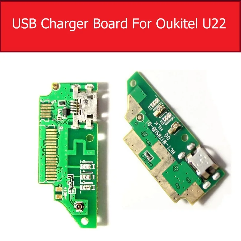 100% новый usb зарядный порт разъем плата для Oukitel U22 зарядка USB док-плата модуль Flex