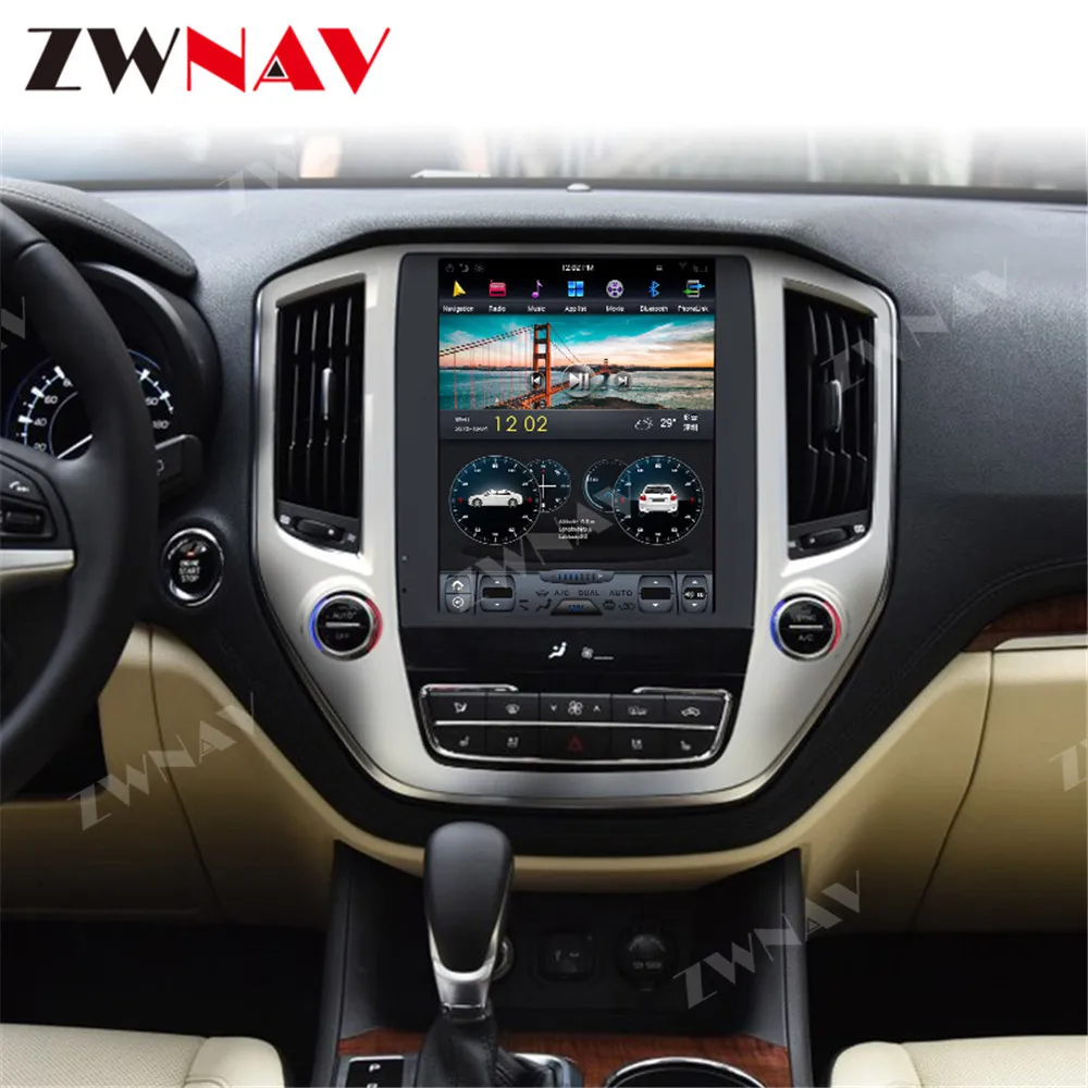 

Android 11 G6 Tesla экран для Changan CS95 2017 2018 DSP автомобильный DVD GPS мультимедийный плеер Радио Аудио головное устройство навигация