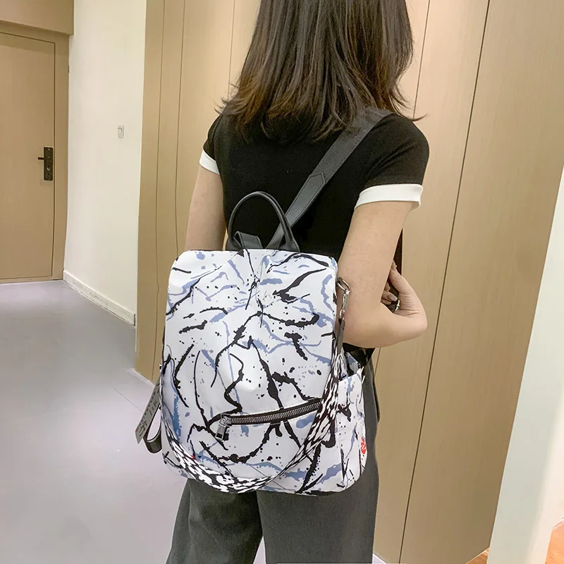 2021 Waterproof Oxford Women Backpack Fashion Anti-theft Women Backpacks Print School Bag High Quality Large Capacity Backpack classy backpack