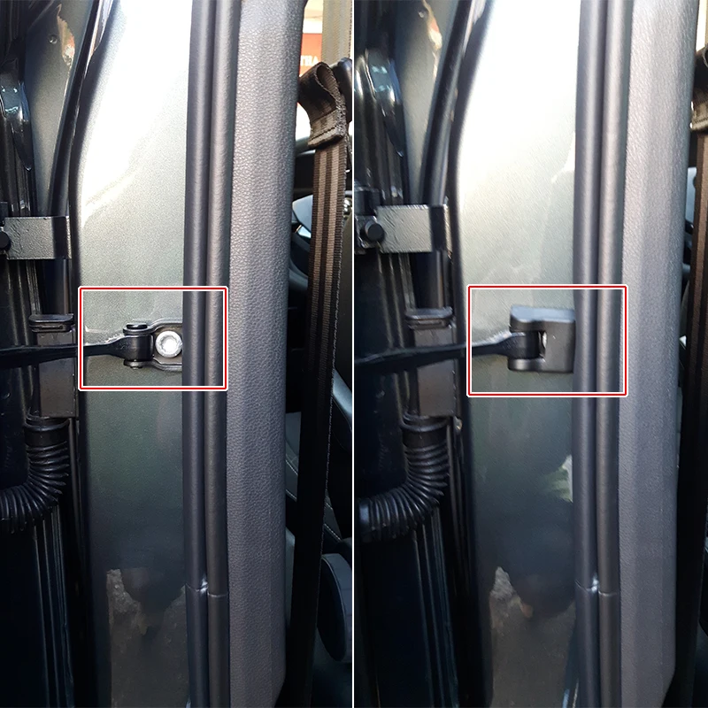 Car Door Protector Sticker with Door Lock Cover Stopper Strap
