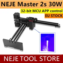 NEJE – Machine à graver au Laser Master 2s 30W, pour ordinateur de bureau, routeur à bois CNC, avec contrôle par application, compatible avec Windows, Mac et Android