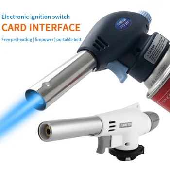 

Propane Tig Torch Gas jet Lighter Flame Airsoft Air guns Pyrex Mapp Gas Brazing Cooking Torch Thrower Weed Burner welding