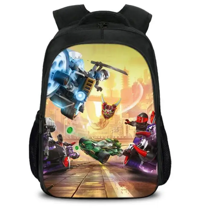 Tanie Torby szkolne dla dzieci ninjago gra tornister dla chłopca plecak gra drukowanie torba na książki plecak dla nastolatków sac a dos enfant