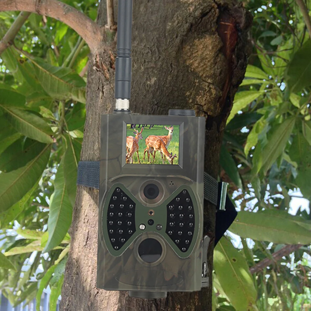 HC300M охотничья камера 2G GSM сотовая фото ловушка камера s 12MP 1080P ночного видения наблюдения дикие Отслеживающие камеры