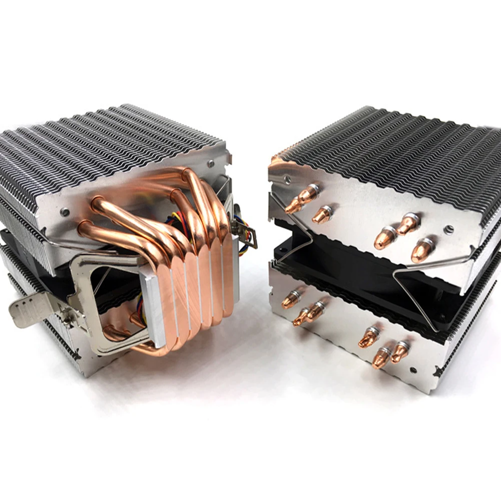 

Radiator Accessaries Professional CPU Coolers Heatsink Thermal PC Aluminum Computer Practical Coolling Fan 6 Pipes For Intel