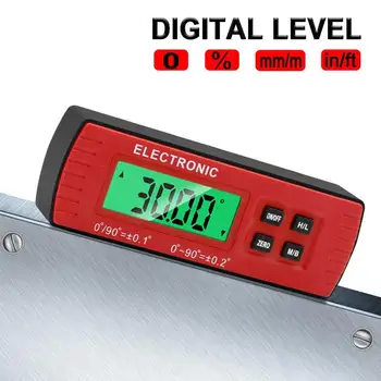 

IP54 Electronic Digital Level Angle Gauge Protractor Angle Finder Bevel Gauge with Magnetic Base Level Processing Instrument