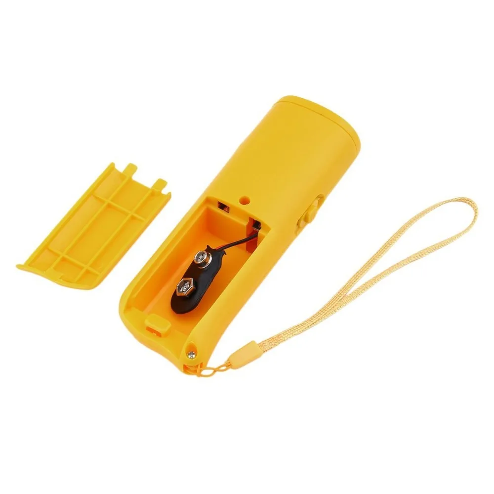 Dog Ultrasonic Anti Barking Device 3 in 1 Dog Training Anti-barking Device with Flash Light Outdoor Pets Dogs Repellent Training-3
