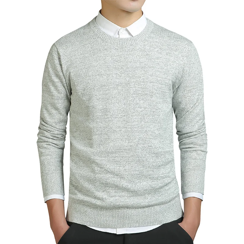 Grey Mens Sweater Casual Solid O-Neck Pullover Sweater Men Clothes 2020 Autumn New Pull Homme OverSize Thin Sweater Knitted Coat Grey Mens Sweater Casual Solid O-Neck Pullover Sweater Men Clothes 2020 Autumn New Pull Homme OverSize Thin Sweater Knitted Coat