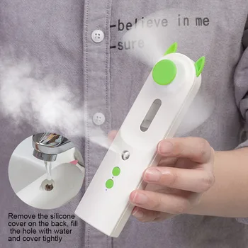 

2 In 1 Water Spray Mist Fan Electric USB Rechargeable Handheld Mini Fan Cooling Air Conditioner Humidifier for Outdoor