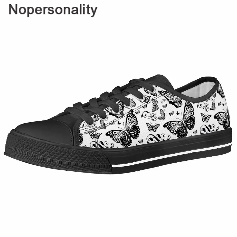 Nopersonality/женские кроссовки с низким верхом; обувь из вулканизированной ткани; черно-белые кроссовки; парусиновая обувь на платформе; Прогулочные кроссовки на плоской подошве со шнуровкой - Цвет: XM221Z37