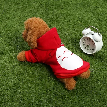 

New Cartoon Cute Printed Pet Sweater Dog Clothes Teddy Kitty Dog Pet Clothes