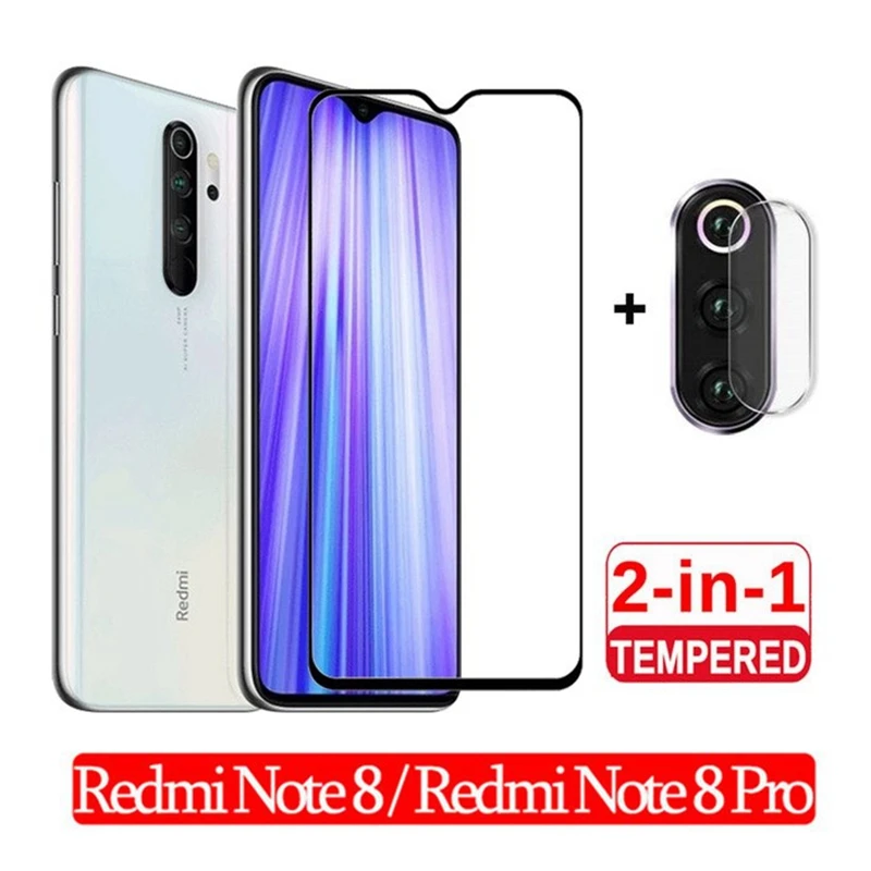 2в1 камера, закаленное стекло для Xiaomi redmi Note 8 7 6 Pro, защитный чехол для экрана, пленка на xiomi redmi 8 8A 7 7A note8 pro, стекло