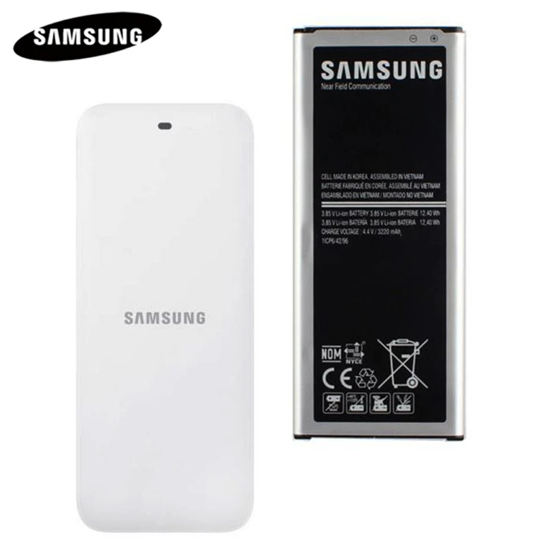 Original VHBW ® cargador 90 ° conector para Samsung Galaxy Note 4 Edge sm-n910fy 