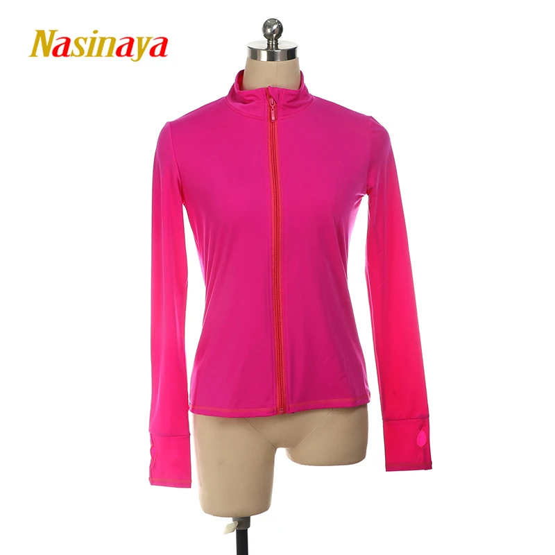 Figure Skating Jacket Training To Wear Nylon Spandex Waterproof Top Nice Stretch Skating Teen