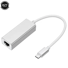 USB C Ethernet USB-C для RJ45 сетевой адаптер для MacBook Pro samsung Galaxy S9 Тип C 10/100 Мбит/с сетевая карта USB Ethernet
