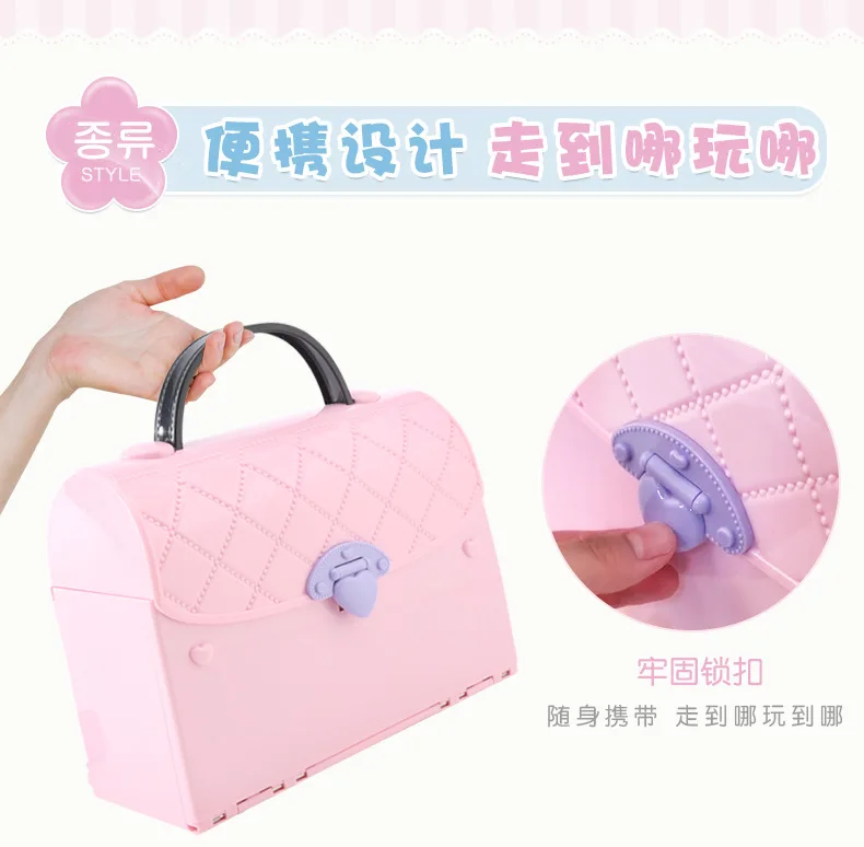 Ting Belle 1855-1 дети Милая Мечта Замок кухня игровой дом девушки игрушки сумки для кукол дом