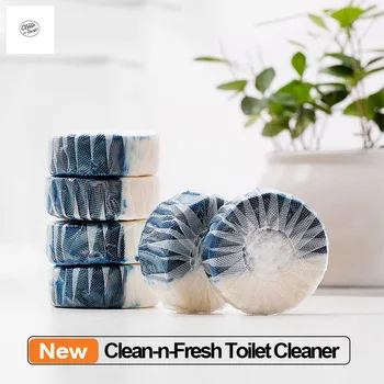 

Clean-n-fresh Double-effect Toilet Cleaner Independent Water-soluble Film Anionic Active Factor Deep Clean Toilet Block