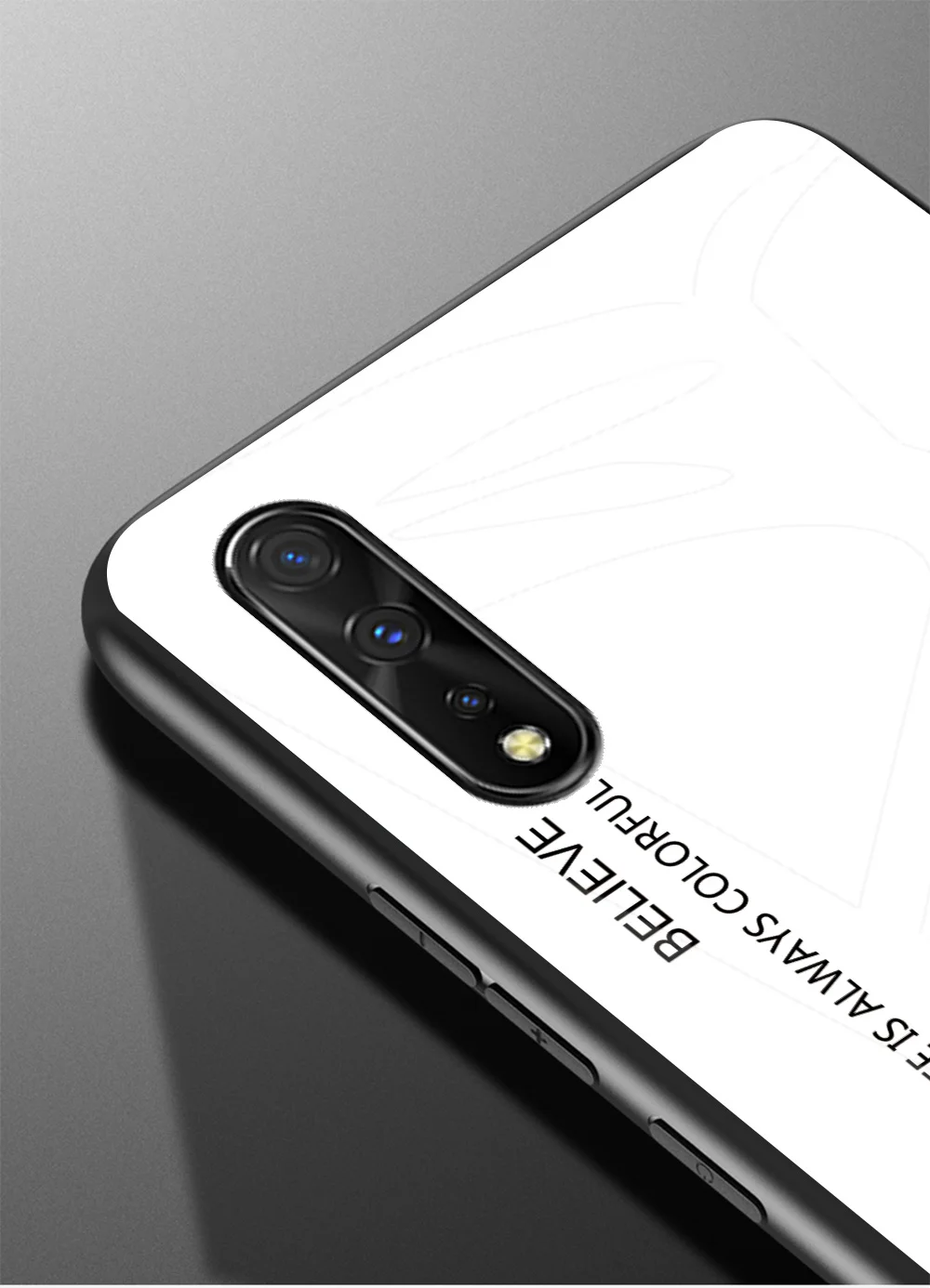 Мода Градиент Стекло телефон крышка для Vivo IQOO Neo силиконовый полный защитный бампер чехол для Vivo Y7S Z5 S1 Z1X V17 Neo чехол