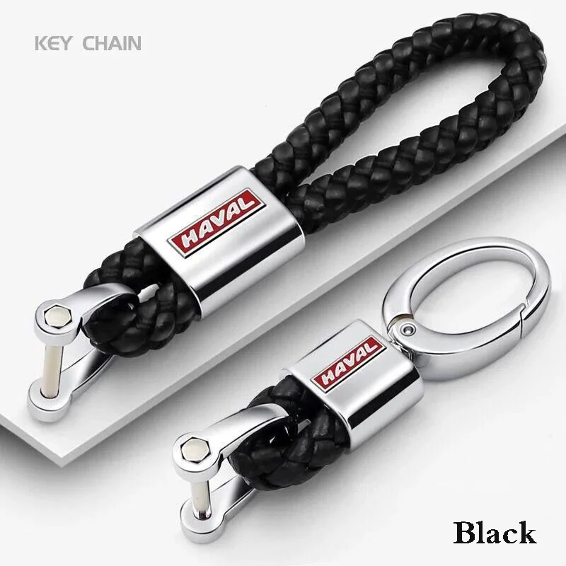 

Leather Zinc Alloy Car Key Rings Keychain Key Chain For Great Wall Haval/Hover H1 H2 H6 H7 H4 H9 F5 F7 F9 H2S Car Accessories