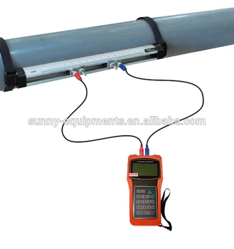 

water velocity temperature ultrasonic flow meter with all kind of sensors