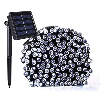 

Promotion! 22M 200 LED Solar Power Fairy String Lights Christmas Party Decor Garden Outdoor Lamp White