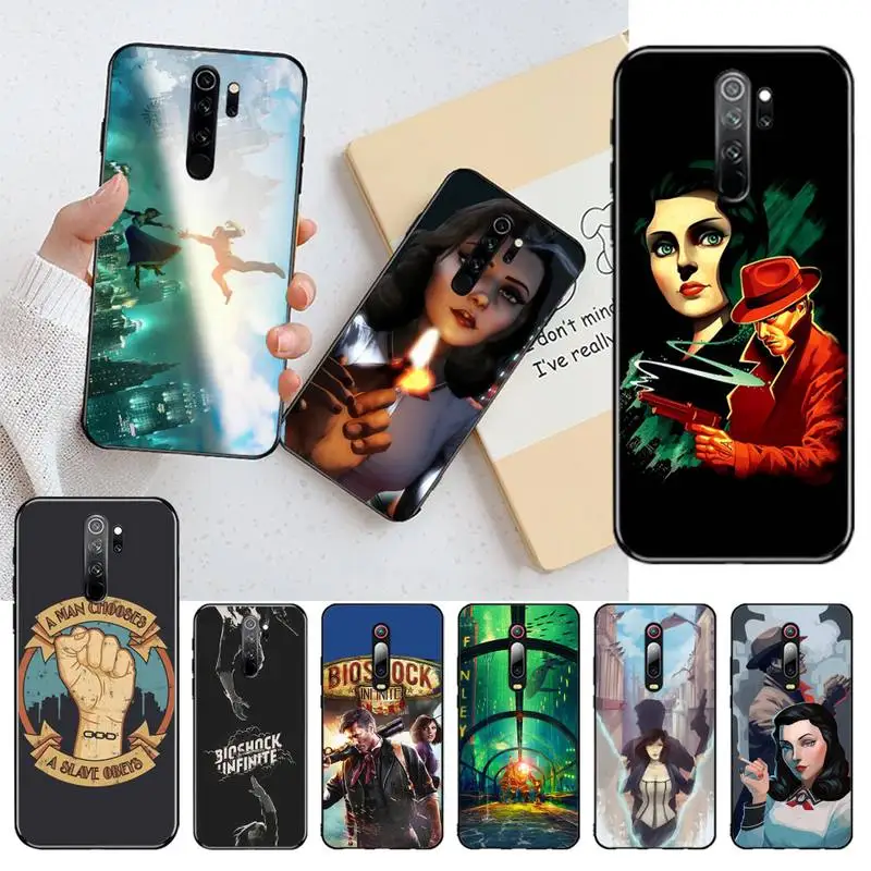 CUTEWANAN Bioshock Infinite House Fitzroy Bling Cute чехол для телефона Redmi Note 9 8 8T 8A 7 6 6A Go Pro Max K20|Бамперы| |