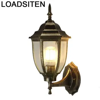 

Avec Miroir Lampara De Techo Colgante Moderna Vintage Lamp Sconce Applique Murale Luminaire Wandlamp Wall Bedroom Light