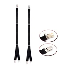 Y-образный держатель, рубашка, высокоэластичная форма, деловой Пояс для чулок подвязки, военная прямая стремя, эластичные подвязки для мужчин