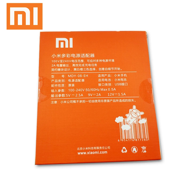 Xiaomi Red mi note 7 k20 8 pro быстрое зарядное устройство 18 Вт ЕС 12 В 1.5a быстрый QC 3,0 дорожный настенный адаптер для зарядки для xiaomi A3 A2 mi 9 pro 9t