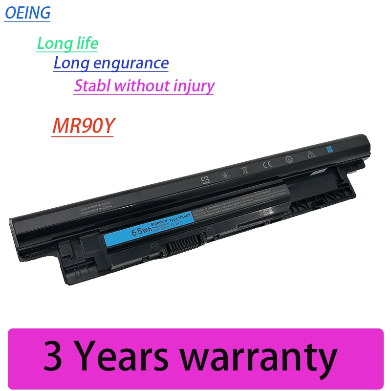 Новый 6000mAh Korea Cell MR90Y Аккумулятор для DELL Inspiron 3421 3721 5421 5521 5721 3521 3437 3537 5437 5537 3737 5737 XCMRD |