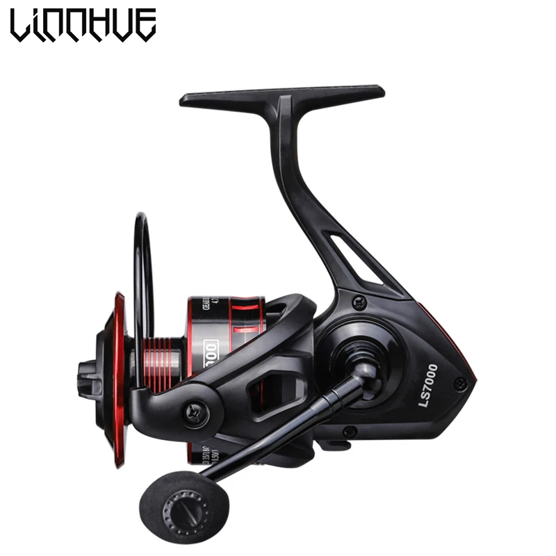 

LINNHUE 2020 NEW Fishing Reel LS 1000-7000 Spinning Reel 10kg Max Drag 5.0:1 Deep Spool Carp Fishing Pesca Reel Fishing