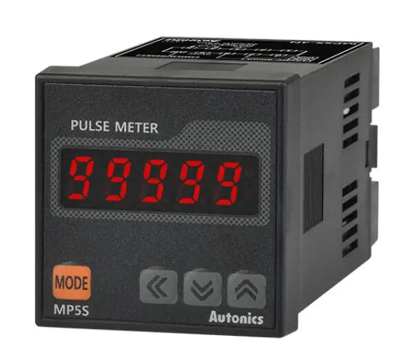 

MP5S-4N Meter, Pulse, LED, W48xH48mm, 5-Digit, 13 Modes, Indicator Only, 100-240 VAC