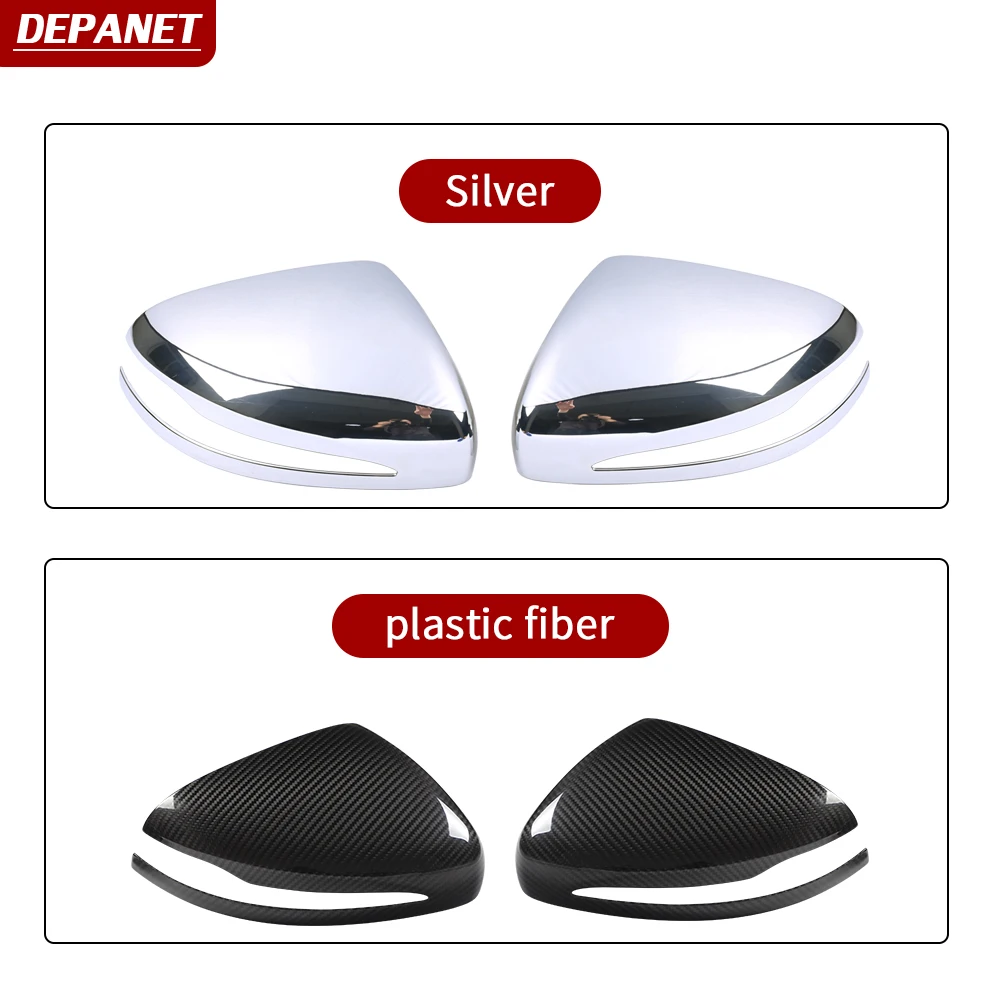 Rear mirror trim For Mercedes gle w167 V167 gls w167 x167 gle carbon gle 2020 gle 350/amg 450 500e amg exterior accessories