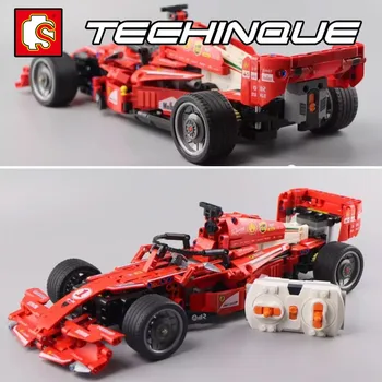 

701000 MOC Technic Series RC Car Super Racing Car F1 Remote control Model Building Block Brick Toys Gift For Children