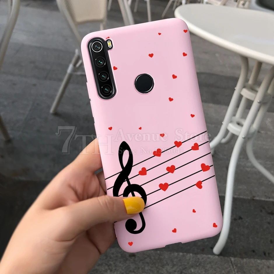 xiaomi leather case handle Dễ Thương Mèo Hoạt Hình Dành Cho Xiaomi Redmi Note 8 Ốp Lưng Redmi Note 8 T Kẹo Ốp Lưng Silicone Dùng Cho Redmi note8 Pro 8 T Mềm Capas best flip cover for xiaomi