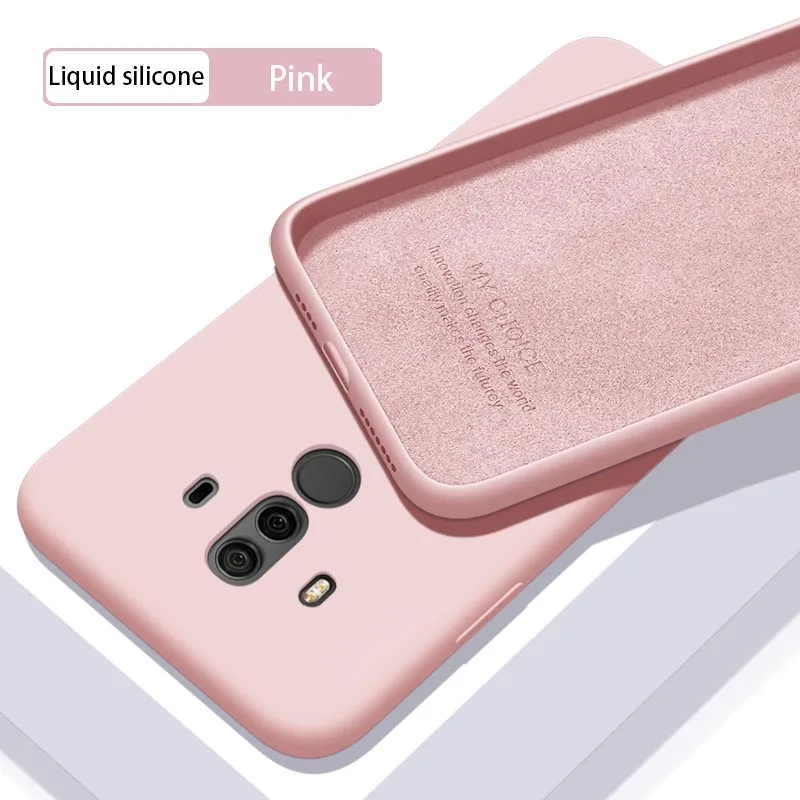 Liquid silicone case For Huawei mate10 mate pro lite mate9 mate9pro Colorful Printing soft Silicon handphone cases |