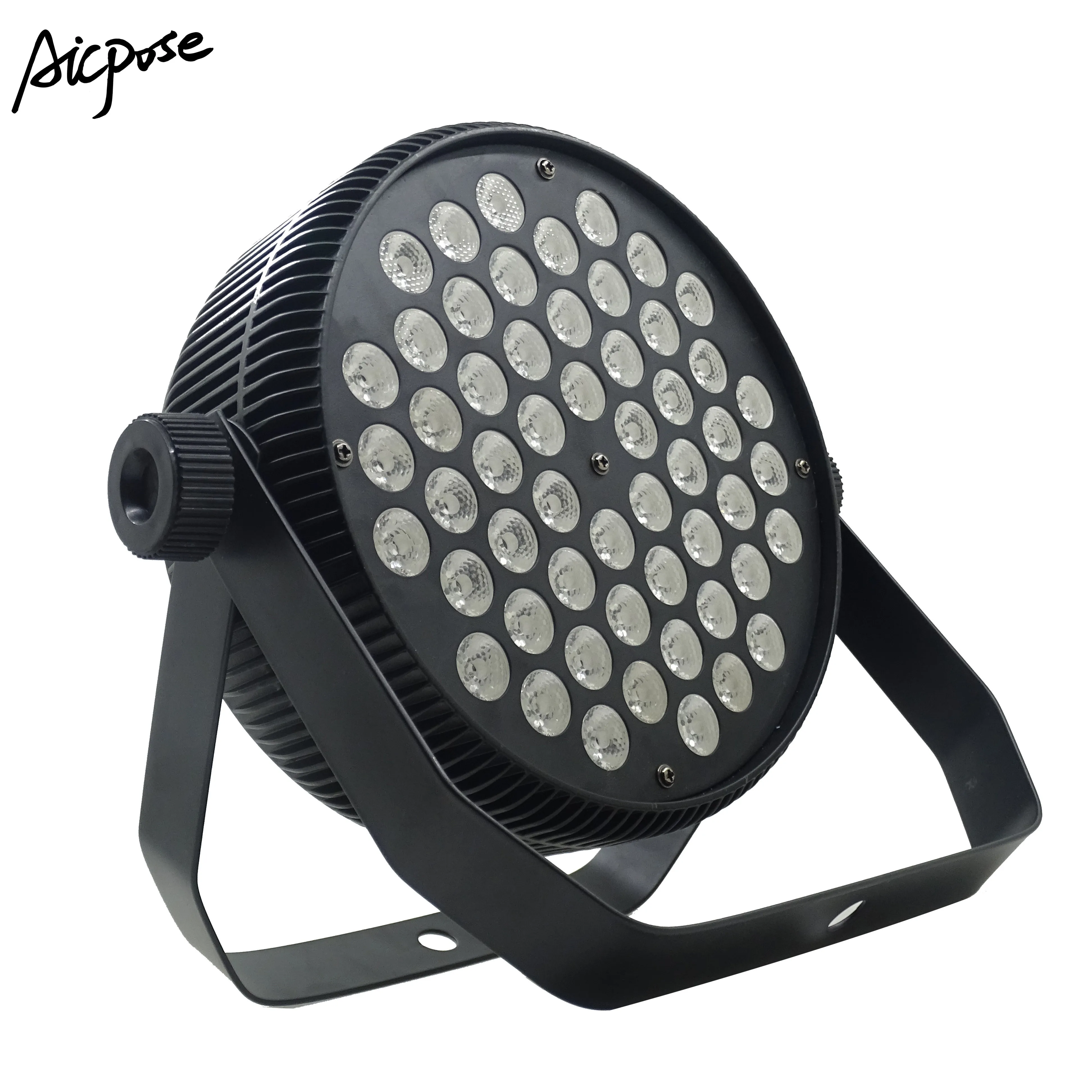 Алюминиевые светодиодные par-прожекторы 54x3W RGB 3 в 1 светодиодный Par Can Light spotlight DJ проектор для дискотека настенная шайба сценическое освещение